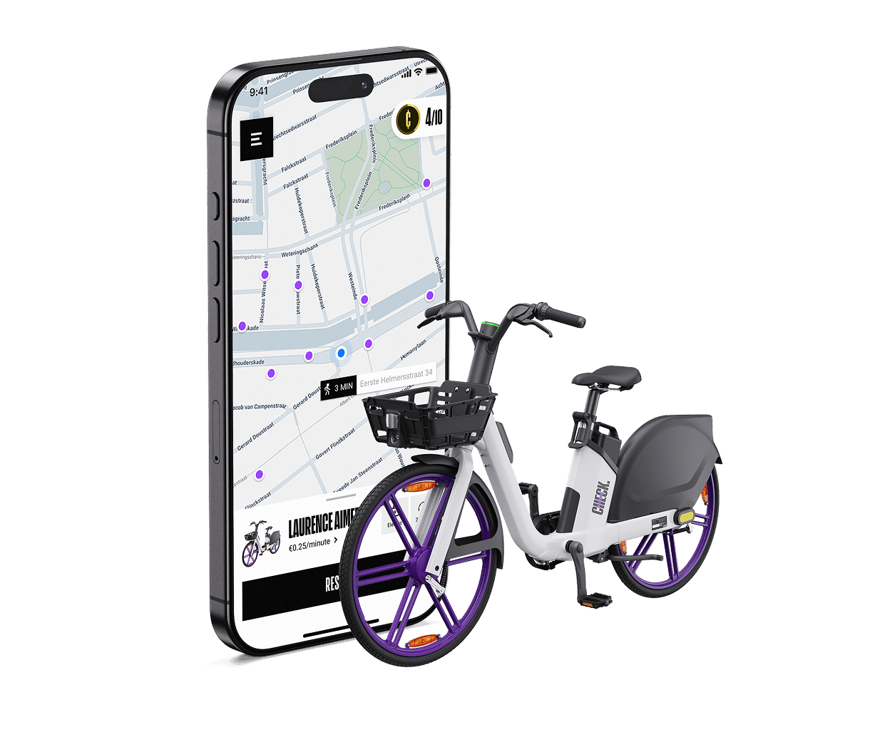 Bikes in the Check. app